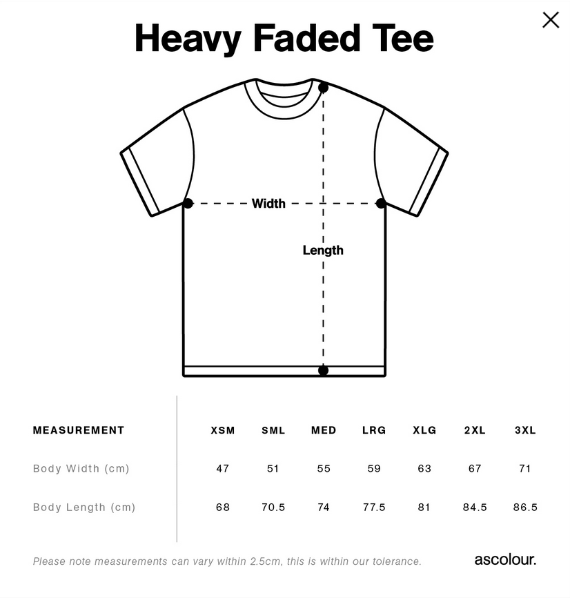 The Nugent Heavy Faded Tee